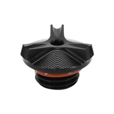 OIL CAP FOR KAWASAKI 900 Z900 ANODIZED BLACK  - AVOC -