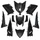 FAIRINGS/BODY PARTS FOR MAXISCOOTER  YAMAHA 530 TMAX 2012>2014  BLACK GLOSS  (11 PARTS KIT)