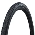 PNEU GRAVEL 700 X 40 (28 x 1.70) SCHWALBE G-ONE RX PRO NOIR/FLANC TRANSPARENT TUBELESS READY TS (40-622) COMPATIBLE VAE