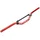 GUIDON SCOOT VOCA ALU T6 DIAM 22,2mm L640mm H48,5mm ROUGE