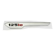 DECAL- "125" FRONT LEFT "PIAGGIO GENUINE PART" 125 X7  -656786-