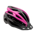 EBIKE ADULT HELMET GIST PLANET URBAN BLACK/PINK IN-MOLD EURO 52-58 RATCHET SETTING 212GRS - INTEGRATED LIGHTS
