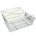 CORDON ELASTIQUE POUR PANIER MAILLE JAUNE FLUO (PAR 3) POUR FIXER CHARGEMENT