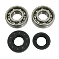 BEARING FOR CRANKSHAFT+SEALS FOR SCOOT P2R FOR MBK 50 BOOSTER, NITRO/YAMAHA 50 BWS, AEROX/APRILIA 50 SR/CPI 50 ARAGON/GENERIC 50 IDEO/KEEWAY 50 FOCUS (KIT 6204 SKF STEEL C4/NITRILE SEAL)