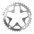 PLATEAU ROUTE 5BRA D.135 TA VENTO TRIPLE 39DTS PORTEUR ARGENT ALU 7075 TYPE SHIMANO 9/10V.