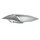 REAR COWL -LEFT- "PIAGGIO GENUINE PART" 50 TYPHOON 2011>/APRILIA 50 SR MOTARD 2011> GREY 742/B  -65746600EZ-