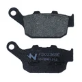 BRAKE PADS NEWFREN FOR HONDA 125 PANTHEON 2003>2007 Rear 250 FORESIGHT 1999>2007 Rear 750 XRV AFRICA TWIN 1990>2003 Rear  (L 86.5mm - H 40.5mm - thk 10.6mm)  (FD0136BE)  (SCOOTER ELITE ORGANIC)