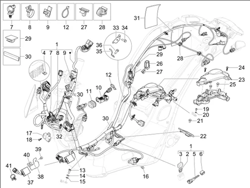 Faisceau de câbles principal