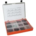 VIS DE CARROSSERIE/CARENAGE/CAPOTAGE AVEC AGRAFE (COFFRET 150 PIECES)