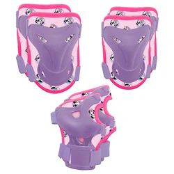 PROTECTION GENOUILLERES - COUDIERES ET POIGNETS DISNEY MINNIE VIOLET/ROSE (KIT 6 PIECES)