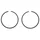 PISTON RING FOR MOPED AIRSAL FOR  PEUGEOT 50 FOX (SOLD PER PAIR)