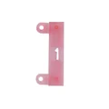 POCHOIR GRAVAGE TGV NUMERIQUE EN LIGNE CHIFFRE 1 (SACHET DE 20)  -ICA-