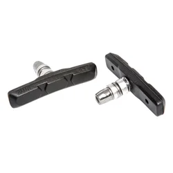 PORTE PATIN FREIN VTT A VIS SYMETRIC FIBRAX 70mm NOIR (1 PAIRE)