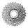 CASSETTE  7 Speed. MICROSHIFT for SHIMANO/SRAM (road use) 11-28 silver (sold per unit) 11-13-15-18-21-24-28