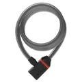 ANTITHEFT FOR BICYCLE - KEY COILED CABLE ZEFAL K-TRAZ C6 Ø  12mm L 1,80M (SUPPLIED WITH 3 KEYS)