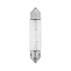 LIGHT BULB  6V 10W STANDART C10W FOOT SV8,5-8 (TUBULAR) CLEAR (PARKING LIGHT) (SOLD PER UNIT)  -SELECTION P2R-