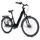 VELO ELECTRIQUE/VAE CITY 29 LEADER FOX TERTIUM 2025 MIXTE NOIR BRILLANT 8V SHIMANO NEXUS MOTEUR CENTRAL BAFANG M420 36V 80Nm BATTERIE 15Ah (18'' - H45,7cm - TAILLE M - POUR ADULTE DE 168cm à 178cm)