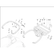 Porte-bagages arrière