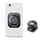 SUPPORT SMARTPHONE/TELEPHONE SCOOTER SP CONNECT PACK/KIT INTERFACE UNIVERSELLE NOIR (RETROVISEUR) (DIAM 10-16 mm) SPC+