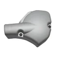 CARTER DE POMPE A HUILE 50 A BOITE ADAPTABLE CPI 50 SM 2003>, 50 SX 2003> GRIS  -P2R-