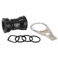 CUVETTE INTEGRE BOITIER  VTT/ROUTE A EMBOITER/PF30 386 EVO BLACKBEARING ROULEMENT CERAMIQUE BOITE DE 68/92 DIAM 46 POUR AXE 28.99mm (COMPATIBLE SRAM DUB)  - CLE MONTAGE INCLUSE-