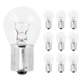LIGHT BULB . 12V18W - FOOT BA15S STANDART- CLEAR (FOR FLASHERS) (10 in box)    FLOSSER