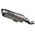 POT MAXISCOOTER AKRAPOVIC POUR YAMAHA 125 XMAX ABS 2025> (SILENCIEUX SEUL SILVER) (S-Y125SO7-HRSS) (HOMOLOGUE CE)
