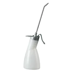 BURETTE - PRESSOL- POLYETHYLENE TRANSPARENT 500ml  BRASS PUMP/RIGID SPOUT 165mm DRIP SYSTEM (SOLD PER UNIT)