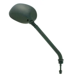 RETROVISEUR ADAPTABLE PIAGGIO 50-125 LIBERTY DELIVERY 2007>2015  DROIT NOIR (OE 599361) (HOMOLOGUE CE)  -SELECTION P2R-