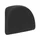 DOSSERET DE TOP CASE NOIR (COUTURE NOIRE) ORIGINE PIAGGIO APRILIA 125 SR GT COMPACT 2021>  -CM260413-