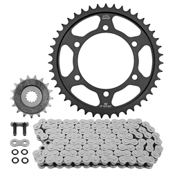 KIT CHAINE ADAPTABLE SUZUKI 750 GSX-S 2017>2021 525 17x43 (DIAM COURONNE 110/130/10.5) (DEMULTIPLICATION ORIGINE) -JT SPROCKETS/DID