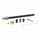 AXE TRAVERSANT / BLOCAGE RAPIDO REMORQUE LG 164mm M12x157 SUPER BOOST COMPATIBLE TOUT FILETAGE