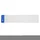 PLASTIC STRIP FOR BLANK PVC LICENSE PLATE (CAR FORMAT 520X110-WITHOUT DEPT (SOLD PER UNIT)
