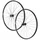 ROUES VTT 29" KARMA DISQUE NOIR DOUBLE PAROI AVEC OEILLET MOYEU SHIMANO TX505 DISQUE CENTERLOCK 9/10/11V. BLOCAGE RAPIDE (PAIRE) 32 RAYONS JANTE 21C