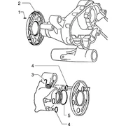 Disque pare-poussiere-o-ring