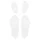 CABOCHON CLIGNOTANT SCOOT ADAPTABLE GILERA 50 STALKER AV+AR 2001> TRANSPARENT (x4) -REPLAY