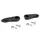 REPOSE PIED / CALE PIED SCOOT REPLAY POUR MBK 50 BOOSTER 2004>/YAMAHA 50 BWS 2004> NOIR (PAIRE)