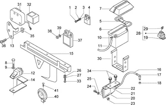 Dispositifs Electriques-Batterie