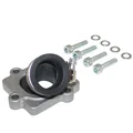 PIPE ADMISSION SCOOT MALOSSI MHR TEAM VITON 360° POUR MBK 50 NITRO, MACH G/YAMAHA 50 AEROX, JOG R/APRILIA 50 SRSR/MALAGUTI 50 F12 (POUR PHBG 15/21, DIAMETRE INTERIEUR 24,5mm)