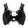 FRONT SHIELD "PIAGGIO GENUINE PART" 300-500 MP3 BUSINESS 2014> BLACK 91/B  -2B000687500NN-