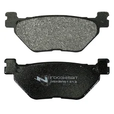 BRAKE PADS NEWFREN FOR YAMAHA 900 TDM 2002>2014 Rear 1300 FJR 2003> Rear 950 XV BOLT 20014>2018 Rear 1700 XV WARRIOR 2003>2004 Rear  (L 100mm - H 39mm - thk 9.5mm)  (FD0345BT)  (TOURING ORGANIC)