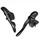 LEVIER/MANETTE ROUTE PATIN CAMPAGNOLO 11V. CENTAUR NOIR DOUBLE AVEC TRANSMISSIONS (PAIRE)