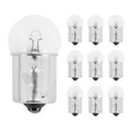 AMPOULE/LAMPE STANDARD 12V  5W CULOT BA15s NORME R5W GRAISSEUR BLANC (FEU DE POSITION) (BOITE DE 10)  -P2R-