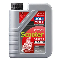 HUILE MOTEUR 2 TEMPS LIQUI MOLY SCOOTER STREET RACE 2T (1 L) 100% SYNTHESE