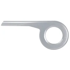 PARE/CARTER CHAINE PISTOLET HEBIE ARGENT PLATEAU 44-48D. (VENDU A L UNITE)  -  ajouter fixation ref 178275 et en option ref 178274