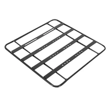 PLATINE POUR PORTE BAGAGE VELO AVANT/ARRIERE ALU NOIR 40 x 40cm - AVEC LES FIXATIONS