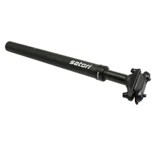SUSPENSION SEATPOST FOR MTB - SATORI - Travel 40mm - ALUMINIUM BLACK Ø. 30.9 L350mm