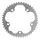 PLATEAU ROUTE 5BRA D.130 STRONGLIGHT DURAL 46DTS ARGENT TYPE SHIMANO 8/9V.