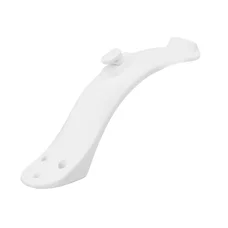 REAR MUDGUARD FOR E-SCOOTER XIAOMI M365, ESSENTIAL, 1S, PRO, PRO 2 WHITE - SHORT  -SELECTION P2R-