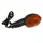 TURN SIGNAL FOR 50cc MOTORBIKE DERBI 50 SENDA 2002>2003, SENDA DRD 2002> ORANGE/BLACK REAR/LEFT + FRONT/RIGHT  (CEE APPROVED)  -SELECTION P2R-